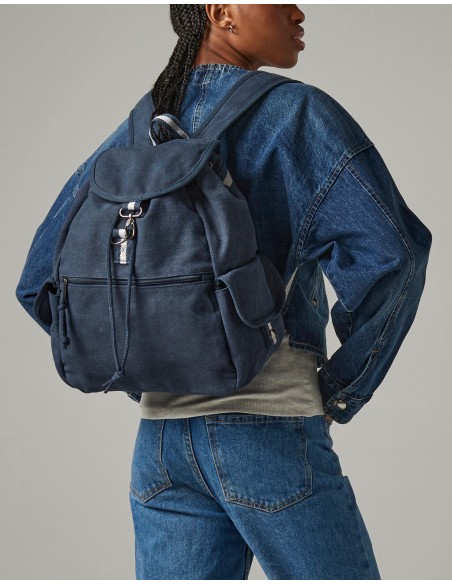 QUA-QD612-Vintage Canvas Backpack 2